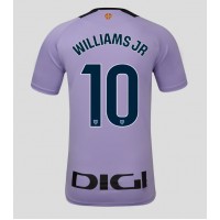 Camiseta Athletic Bilbao Nico Williams #10 Tercera Equipación Replica 2024-25 mangas cortas